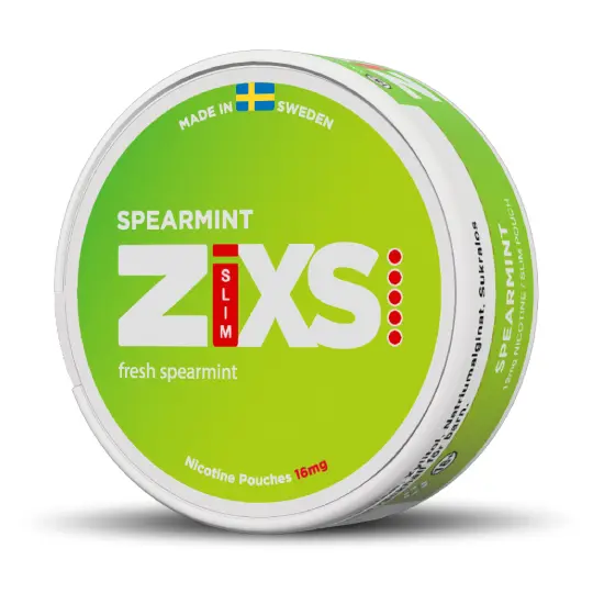 ZIXS ZIXS Slim Spearmint Strong Strong – nikotinpåsar