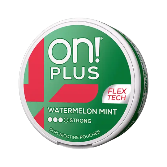 On! Plus Watermelon Mint Strong #3 - nikotinpåsar