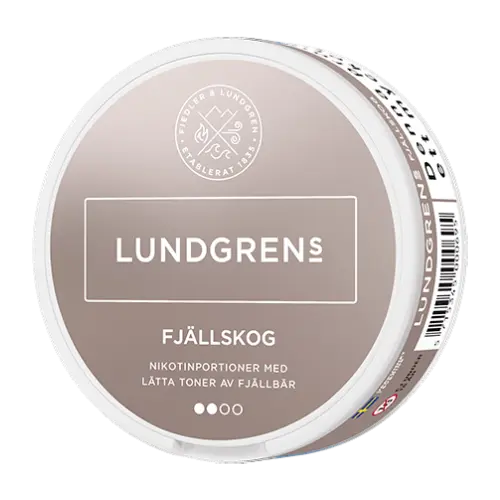 Lundgrens Fjällskog Strong Nikotinpåsar - nikotinpåsar