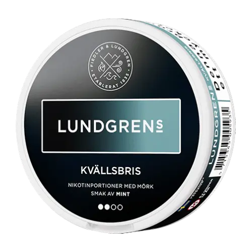 Lundgrens Lundgrens Kvällsbris All White Normal – nikotinpåsar