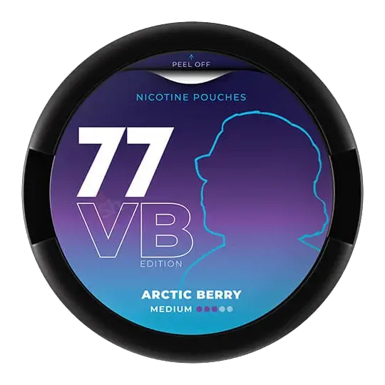 77 77 VB Edition Arctic Berry – nikotinpåsar
