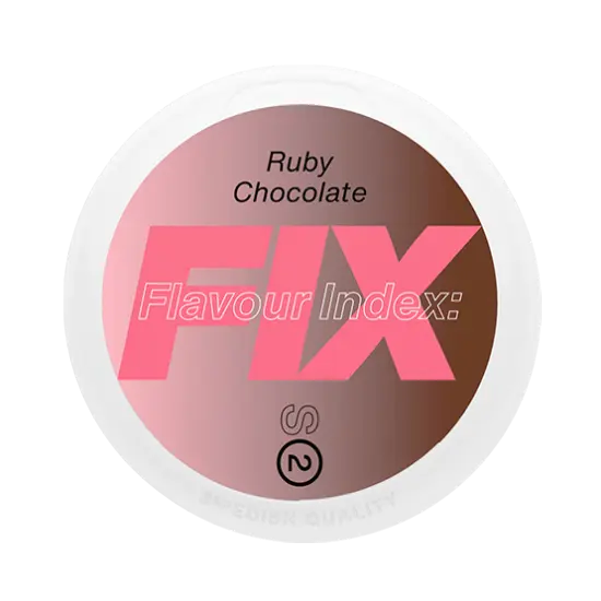 FIX FIX Ruby Chocolate #2 Light – nikotinpåsar