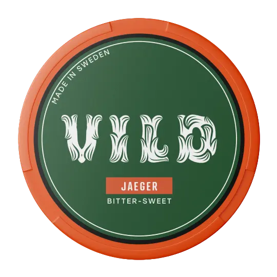 VILD VILD Jaeger Bitter-Sweet Nikotinpåsar – nikotinpåsar