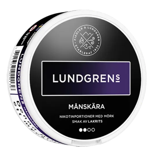 Lundgrens Lundgrens Månskära Normal – nikotinpåsar