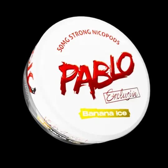 PABLO PABLO Exclusive Banana ICE 50mg – nikotinpåsar