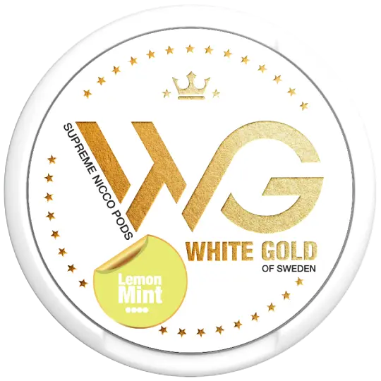 White Gold Lemon Mint - nikotinpåsar