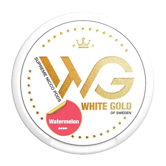 White Gold Watermelon - nikotinpåsar