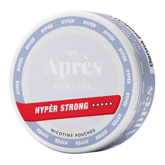 Après Après Menthol Hypèr Strong #5 Strong – nikotinpåsar