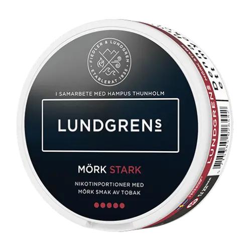 Lundgrens Lundgrens Mörk Stark #5 Strong – nikotinpåsar