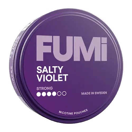 FUMi FUMi Salty Violet Strong #4 Normal – nikotinpåsar