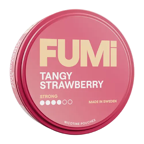FUMi FUMi Tangy Strawberry Strong #4 Normal – nikotinpåsar