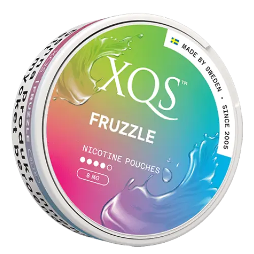 XQS XQS Fruzzle Slim Strong #4 Normal – nikotinpåsar
