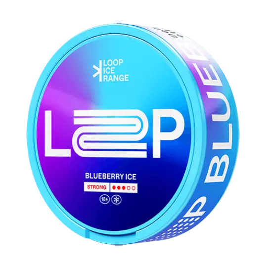 Loop Loop Blueberry Ice Strong #3 Normal – nikotinpåsar