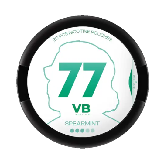 77 77 VB Edition Spearmint #3 Strong – nikotinpåsar