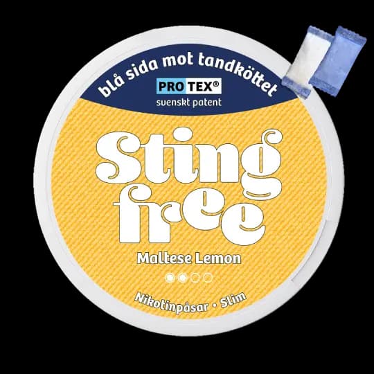 Stingfree Stingfree Maltese Lemon #2 – nikotinpåsar