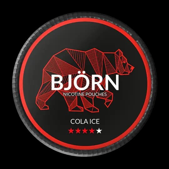 BJÖRN ICE Cola #4 - nikotinpåsar