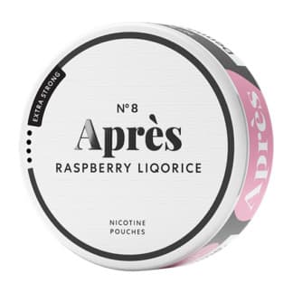 Après Raspberry Liqorice Extra Strong - nikotinpåsar