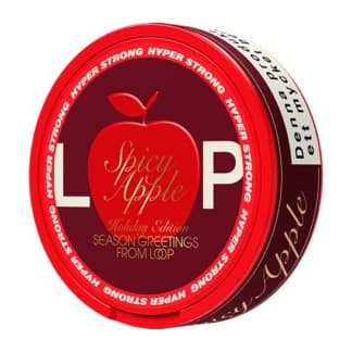 LOOP Spicy Apple Hyper Strong Holiday Edition - nikotinpåsar