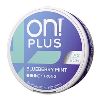 on! Plus Blueberry Mint Strong - nikotinpåsar