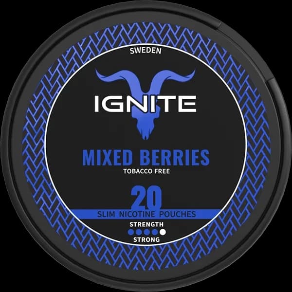 Ignite Mixed Berries Medium - nikotinpåsar