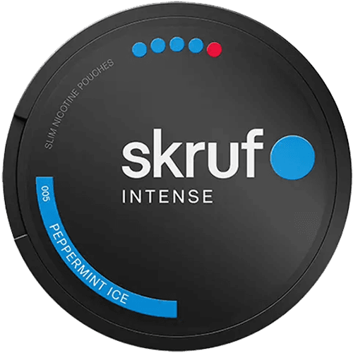 Skruf INTENSE No. 005 Peppermint Ice Ultra Strong - nikotinpåsar