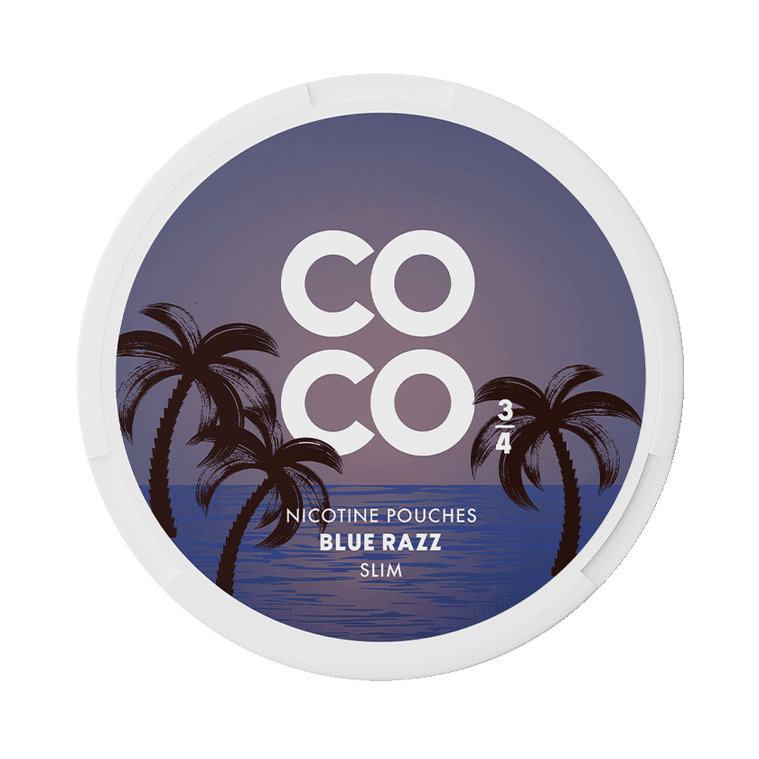 COCO COCO Blue Razz Slim 3 Strong – nikotinpåsar