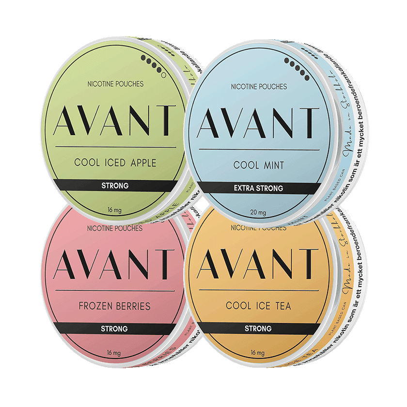 Avant Mixpack 4-pack - nikotinpåsar