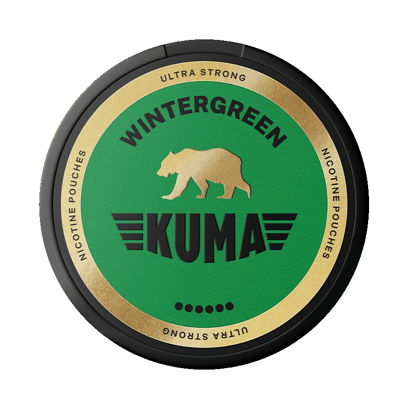 KUMA Wintergreen Ultra Strong - nikotinpåsar