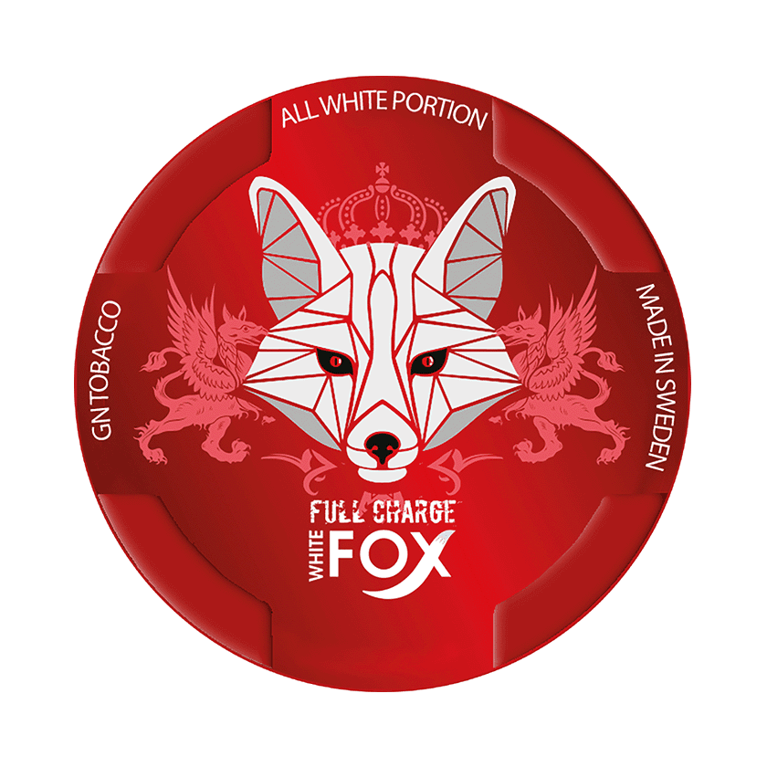 White Fox White Fox Full Charge Large 6 Extra Strong – nikotinpåsar