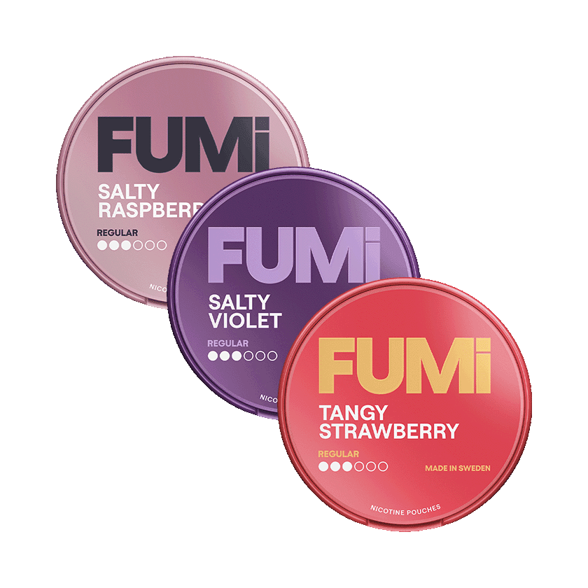 FUMi 3-pack Regular Mixpack - nikotinpåsar