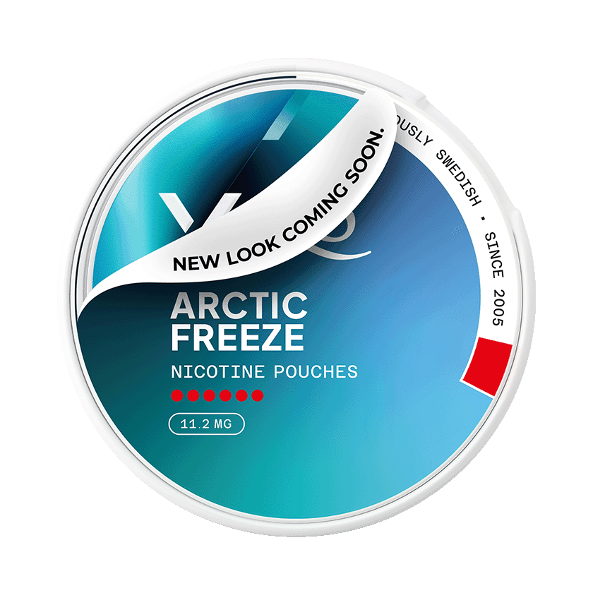 XQS Arctic Freeze Ultra Strong - nikotinpåsar