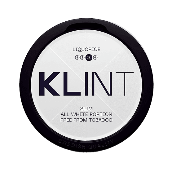 Klint Liquorice Slim S3 - nikotinpåsar