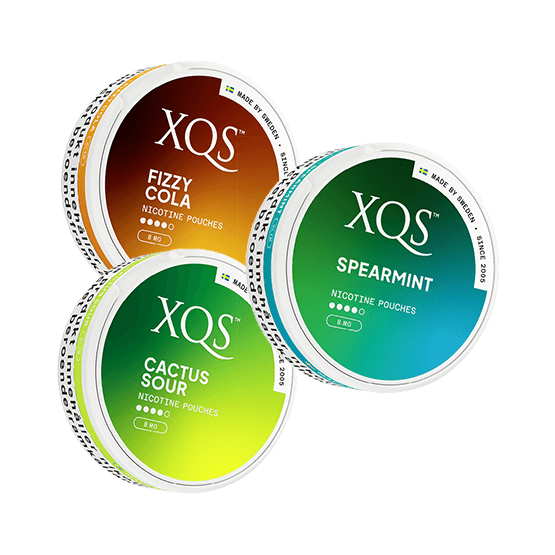 XQS XQS Mixpack 3-pack Normal – nikotinpåsar