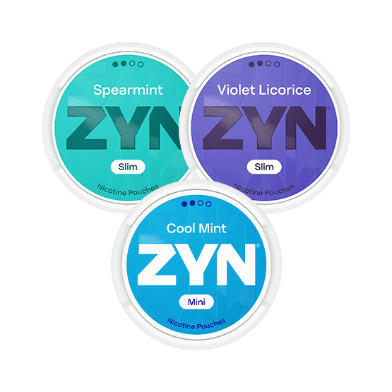 ZYN ZYN Slim/Mini S2 Mixed 3p Normal – nikotinpåsar