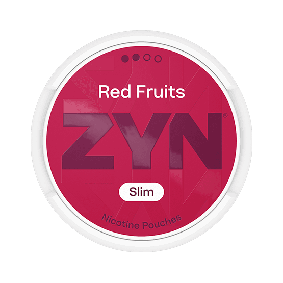 ZYN Red Fruits Slim S2 - nikotinpåsar