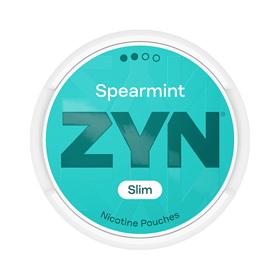 ZYN Zyn Spearmint Slim 3 Normal – nikotinpåsar