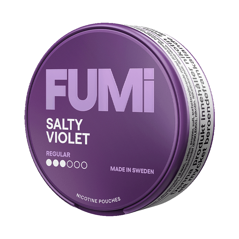 FUMi Salty Violet Regular - nikotinpåsar