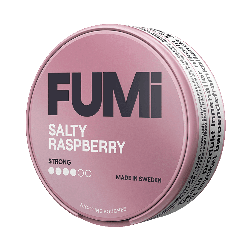 FUMi Salty Raspberry Strong - nikotinpåsar