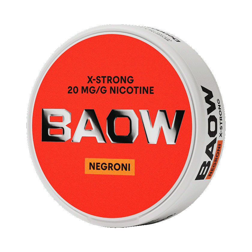 BAOW Negroni X-Strong - nikotinpåsar