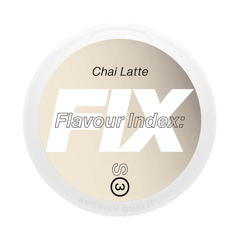 FIX Chai Latte S3 - nikotinpåsar