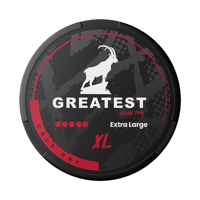 Greatest Greatest Cold Dry XL S5 Strong – nikotinpåsar