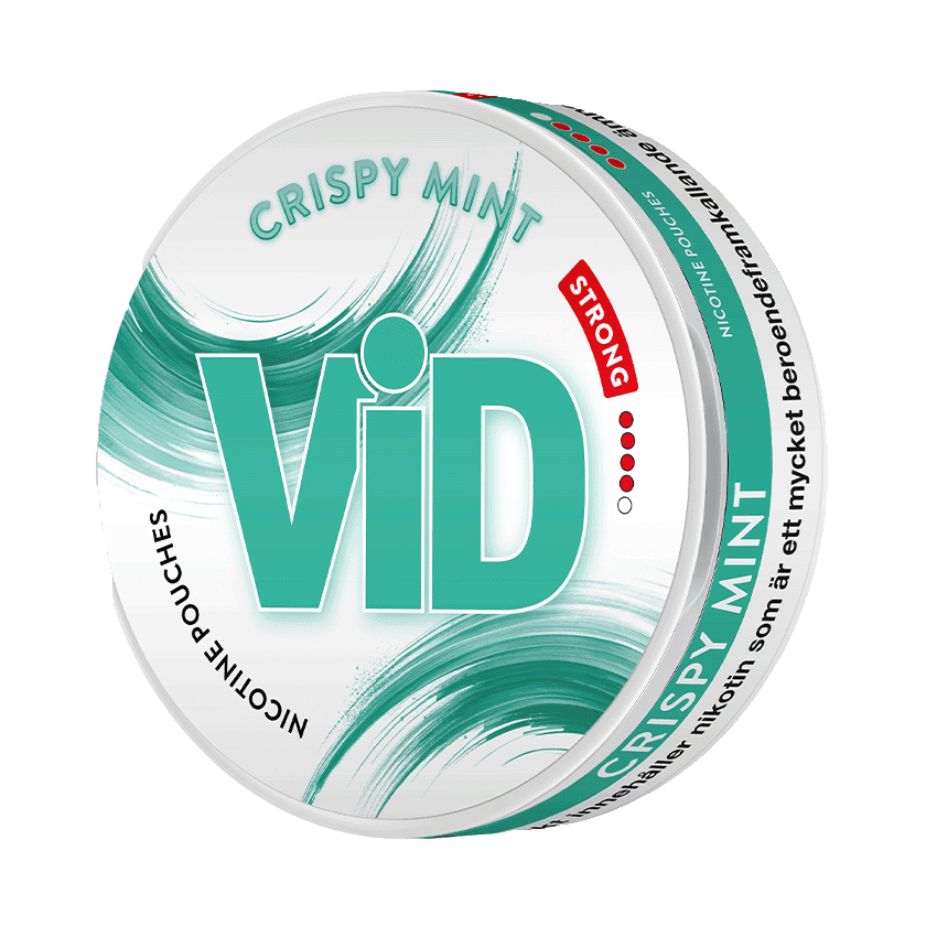 VID Crispy Mint Strong - nikotinpåsar