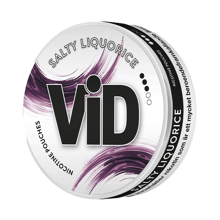 VID Salty Liquorice S3 - nikotinpåsar