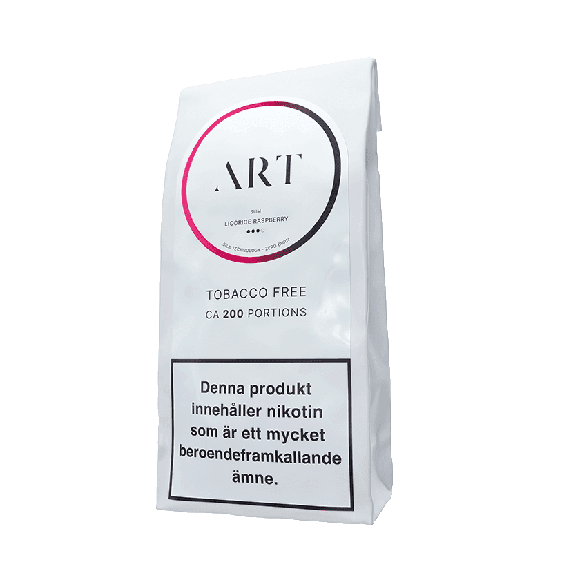 ART Licorice Raspberry Ecopack S3 - nikotinpåsar