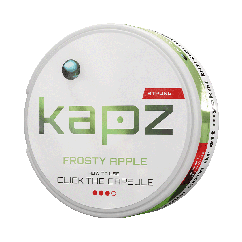 Kapz Frosty Apple Mini Strong - nikotinpåsar