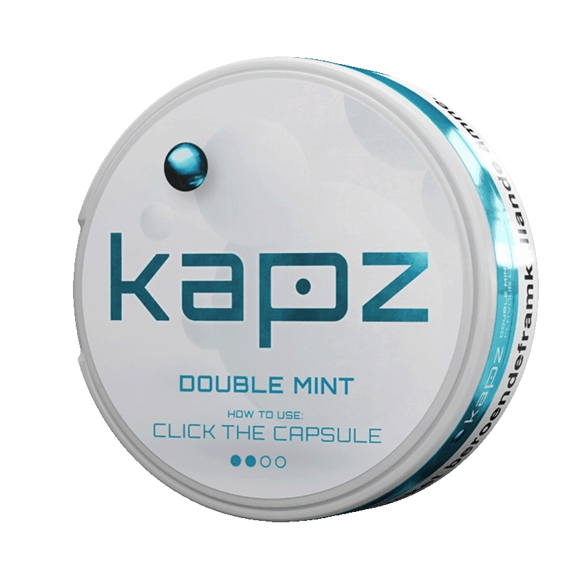 Kapz Double Mint Mini S2 - nikotinpåsar
