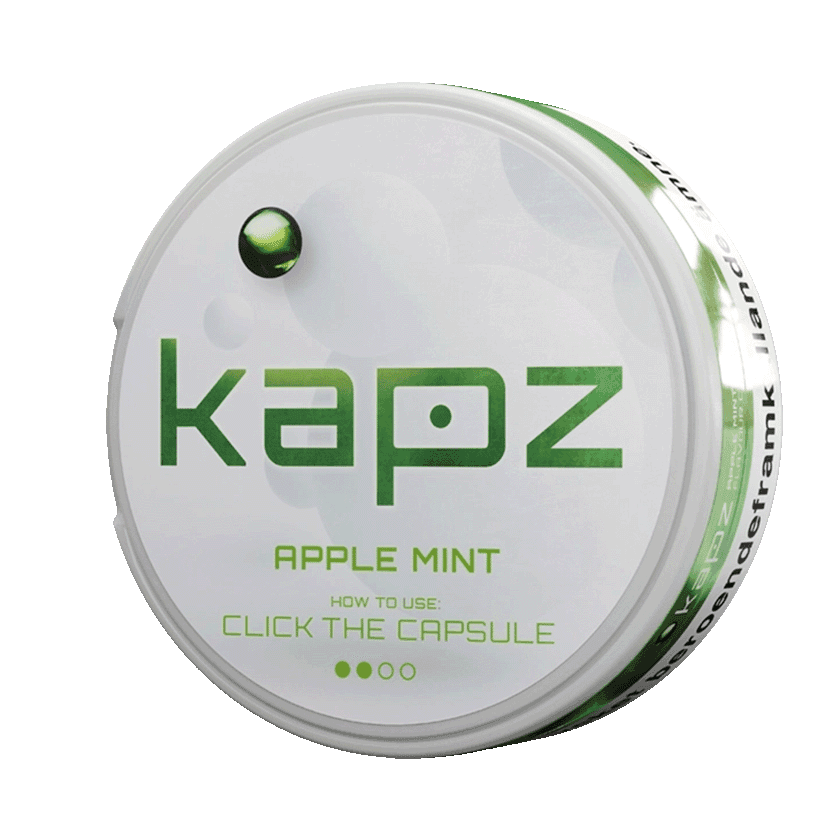 Kapz Apple Mint Mini S2 - nikotinpåsar