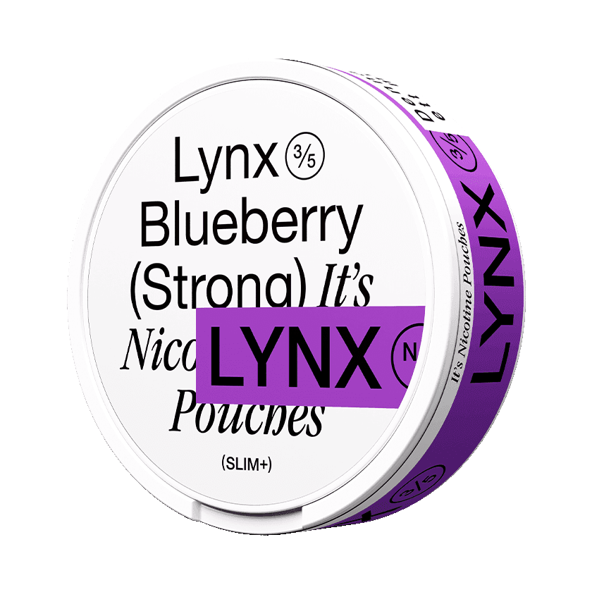 Lynx Lynx Blueberry Strong Strong – nikotinpåsar