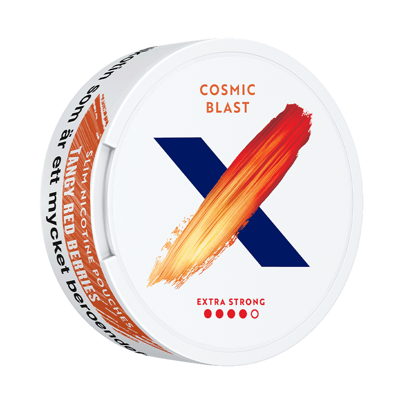 X All White X Cosmic Blast Extra Strong Strong – nikotinpåsar