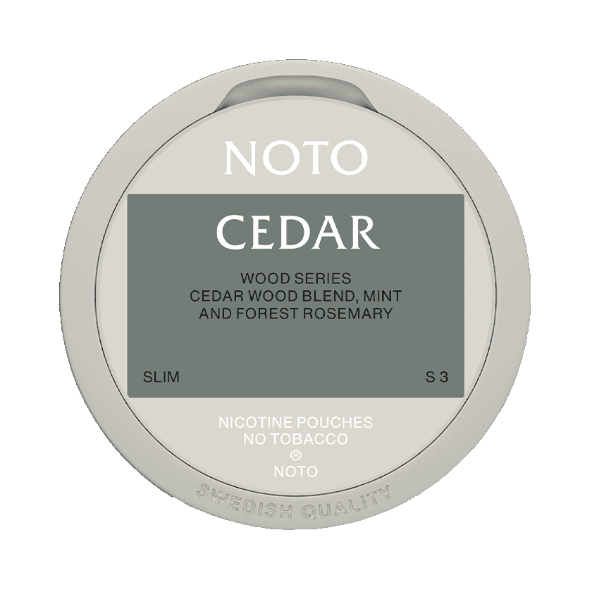 NOTO Cedar S3 - nikotinpåsar